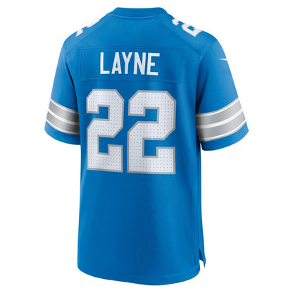 Bobby Layne Detroit Lions Retired Player Game Jersey - Blue | Nike for sale