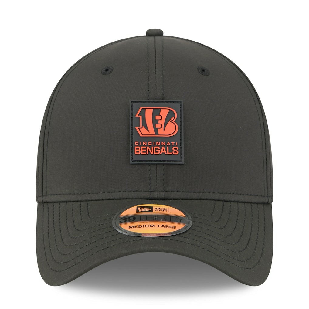 Cincinnati Bengals New Era 2025 Sideline 39THIRTY Flex Hat - Black sale
