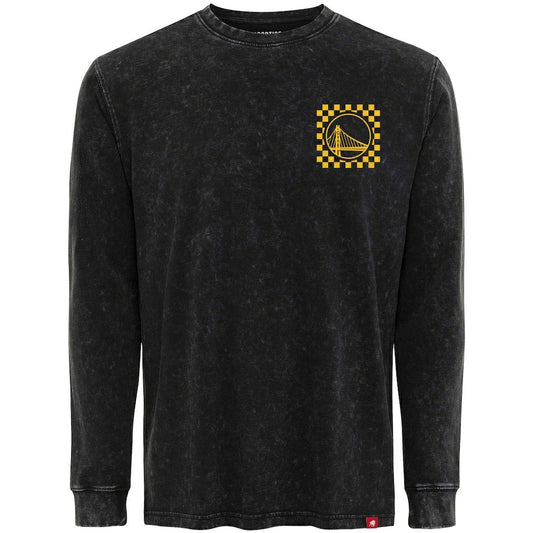 Golden State Warriors Sportiqe Men's Bono Long Sleeve T-Shirt sale - Black on sale