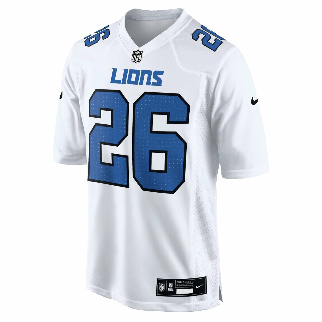 Jahmyr Gibbs Detroit Lions Tundra Fashion Game Jersey - White | Nike outlet