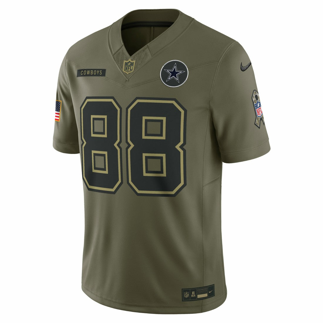 CeeDee Lamb Dallas Cowboys 2025 Salute to Service Limited Jersey - Olive | Nike outlet