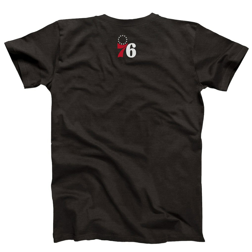 Philadelphia 76ers NBALab x Hyperfly Unisex Year of the Snake Lunar New Year Collection T-Shirt - Heather Black on sale
