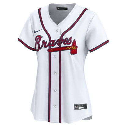 Ozzie Albies Atlanta Braves Women's Home Limited Player Jersey - White | Nike