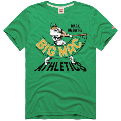 Mark McGwire Athletics Homage Graphic Player T-Shirt - Green