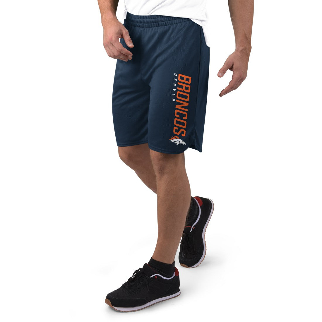 Denver Broncos MSX by Michael Strahan Mesh Shorts - Navy for sale