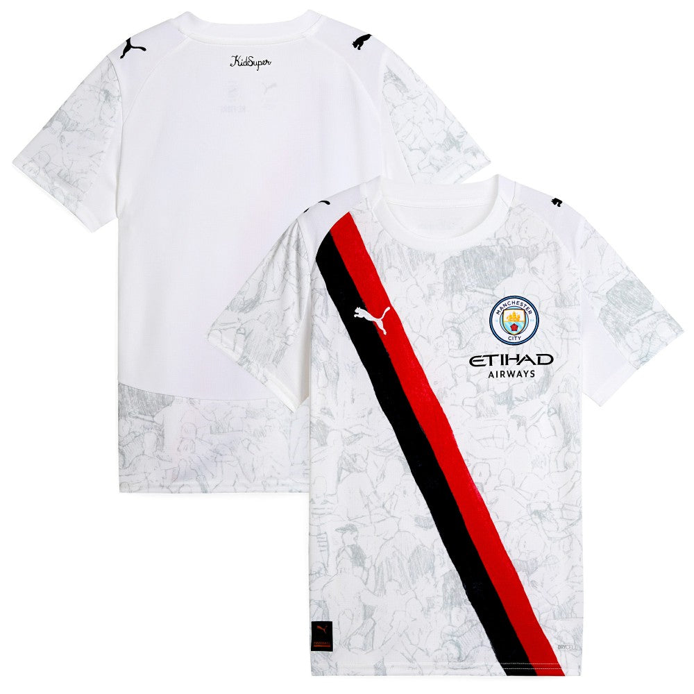 Manchester City x KidSuper Youth 2025 FIFA Club World Cup Replica Jersey - White | Puma online
