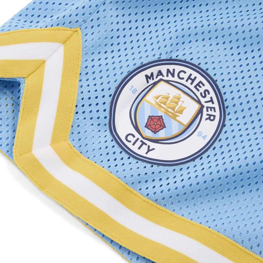 Manchester City 2025 FIFA Club World Cup Hoops Reversible Shorts - Light Blue | Puma for sale