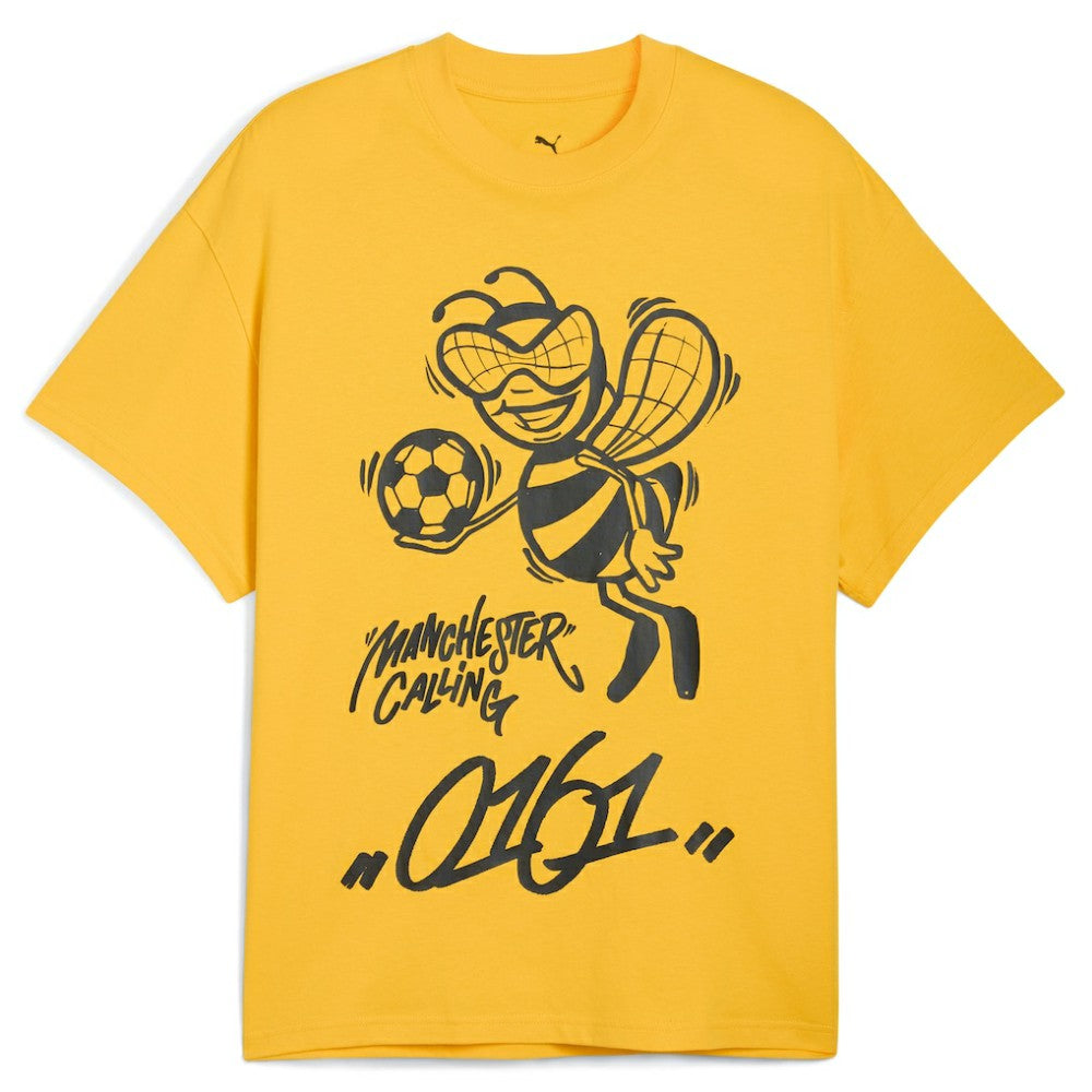 Manchester City 2025 FIFA Club World Cup Hoops T-Shirt - Yellow | Puma online