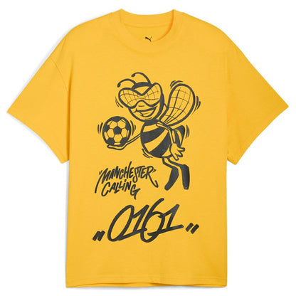 Manchester City 2025 FIFA Club World Cup Hoops T-Shirt - Yellow | Puma online