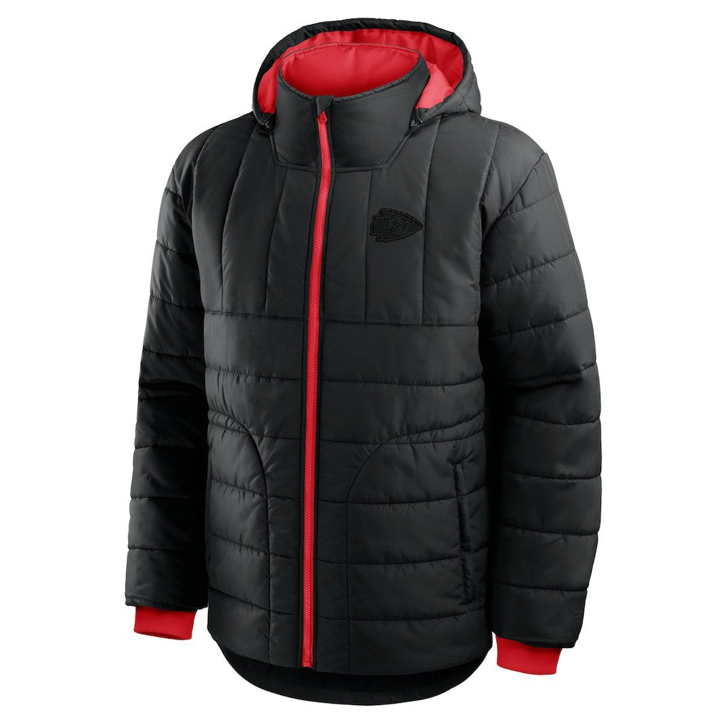 Kansas City Chiefs Full-Zip Hooded Jacket - Black cheap