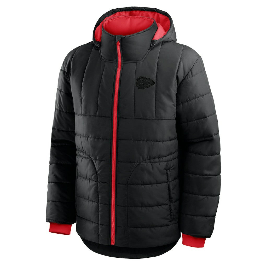 Kansas City Chiefs Full-Zip Hooded Jacket - Black cheap