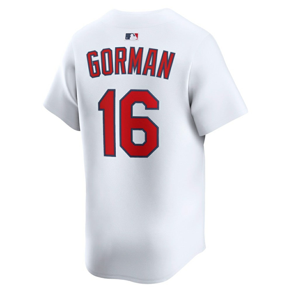 Nolan Gorman St. Louis Cardinals Home Limited Player Jersey - White | Nike