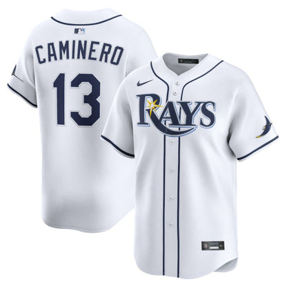 Junior Caminero Tampa Bay Rays Home Limited Jersey - White | Nike
