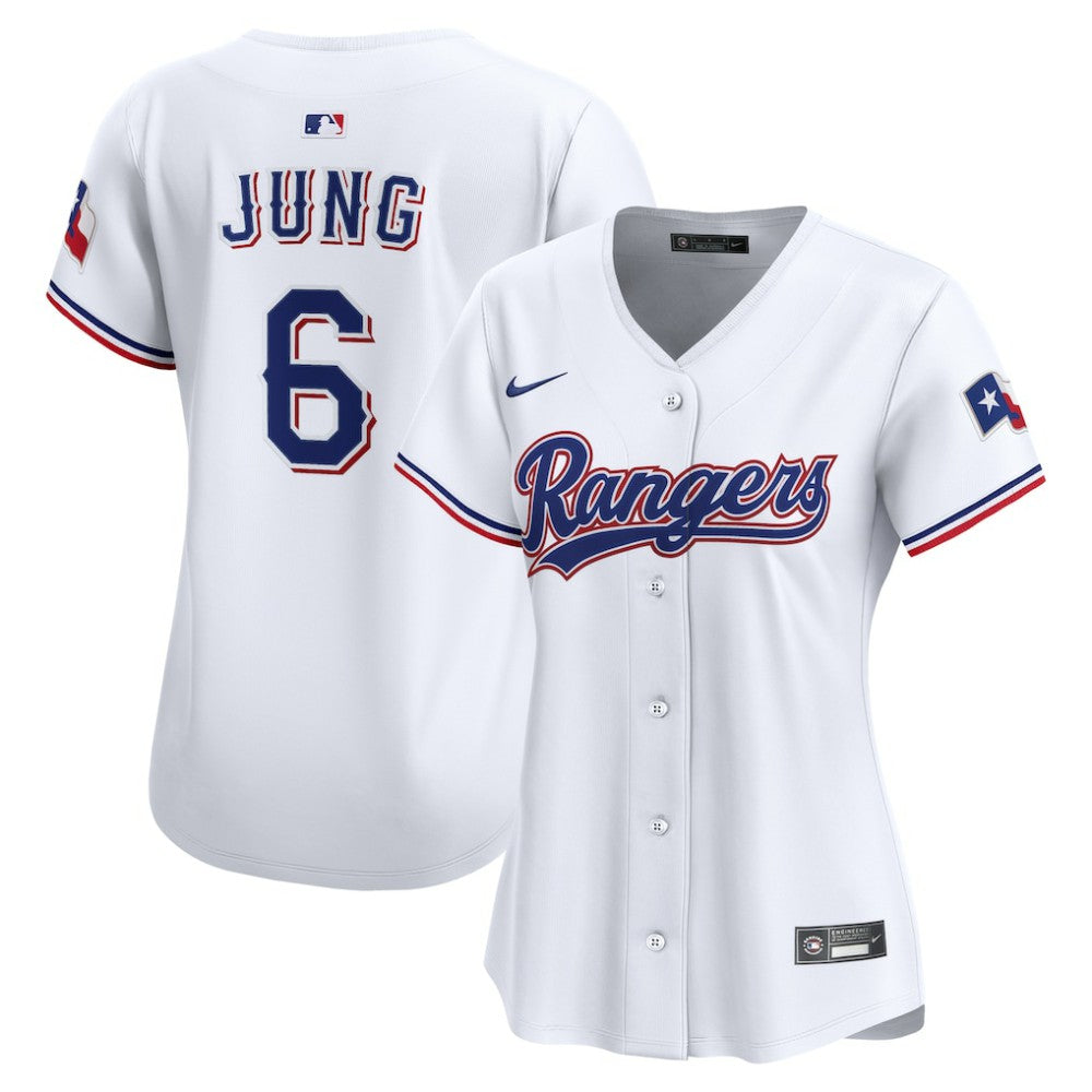 Josh Jung Texas Rangers Women's Home Limited Player Jersey - White | Nike