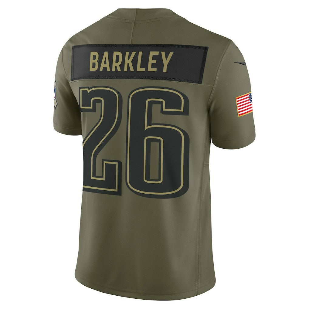 Saquon Barkley Philadelphia Eagles 2025 Salute to Service Limited Jersey - Olive | Nike online