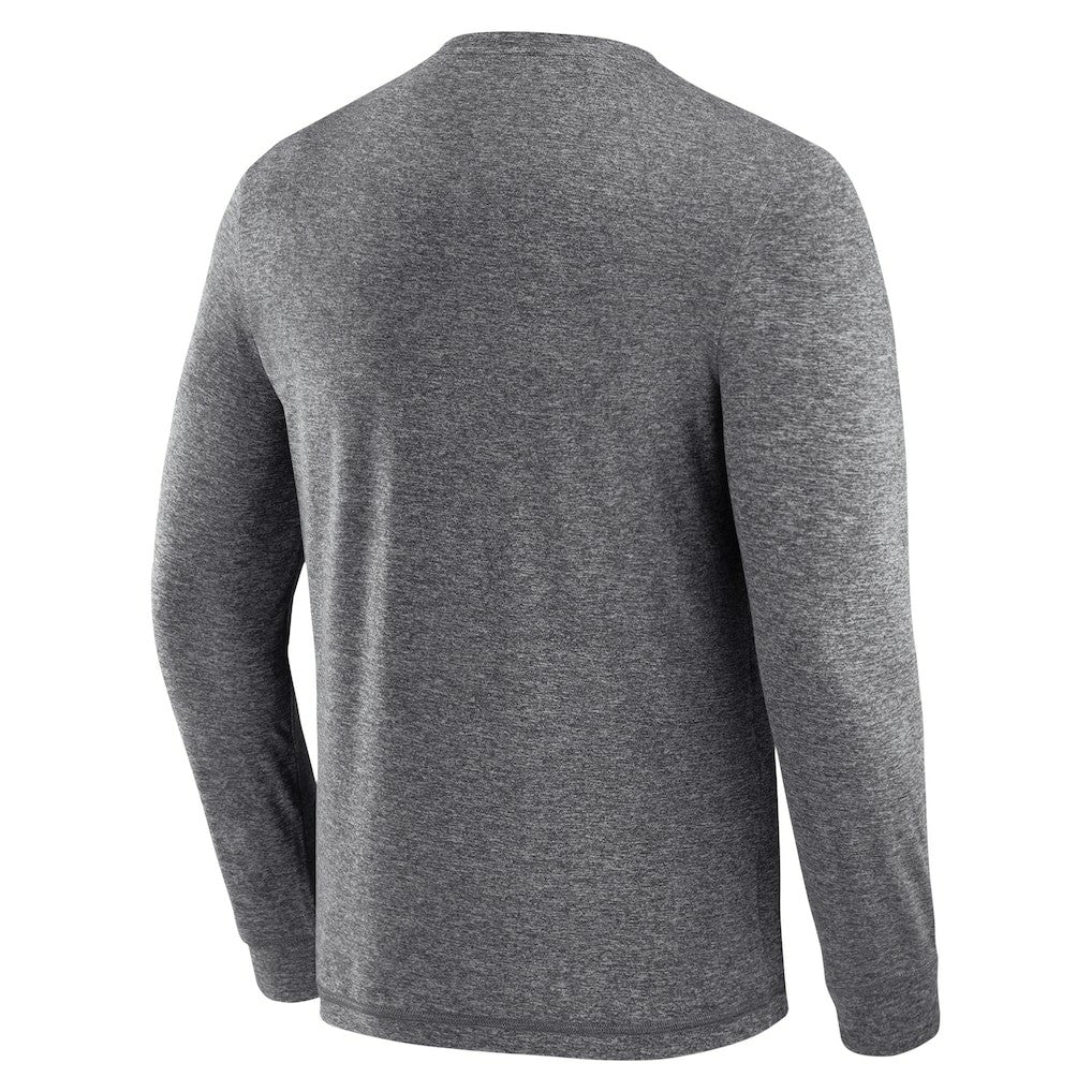 Minnesota Vikings J. Palmer Four Down Long Sleeve T-Shirt - Heather Black sale