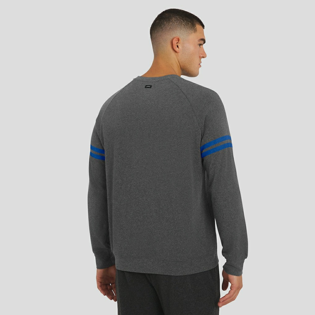Buffalo Bills J. Palmer Players Lounge Raglan Tri-Blend Sweatshirt - Dark Heather Gray online