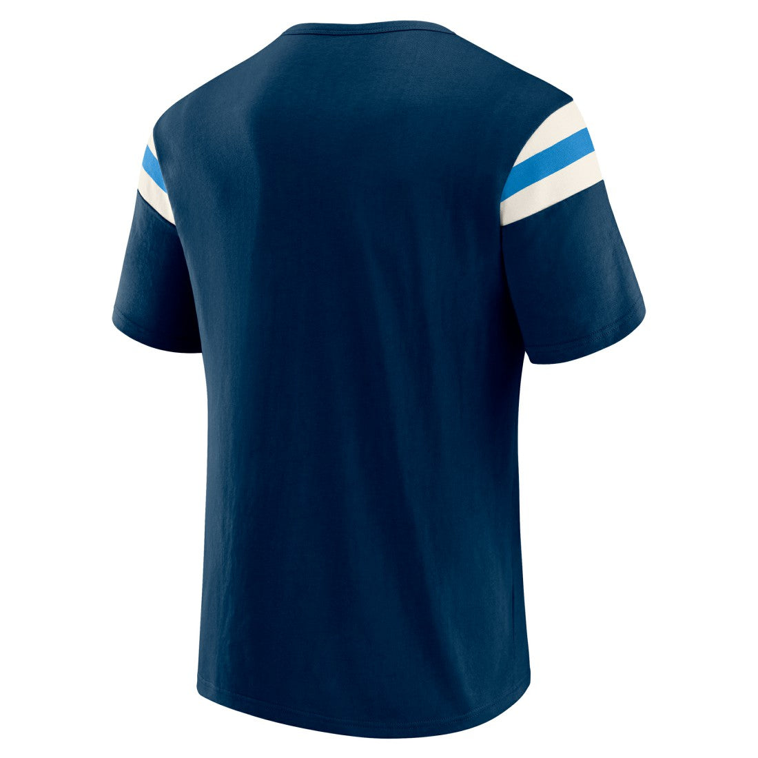 Tennessee Titans Darius Rucker Collection Football Stripe Sleeve T-Shirt - Navy for sale