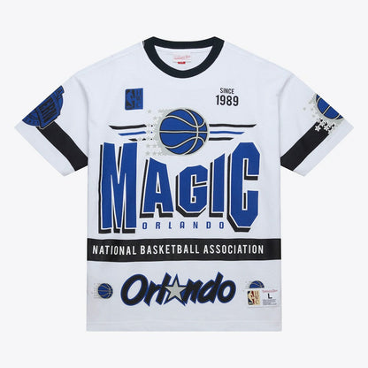 Orlando Magic Unisex Hardwood Classics Vintage Team Origins Premium T-Shirt - White | Mitchell & Ness on sale
