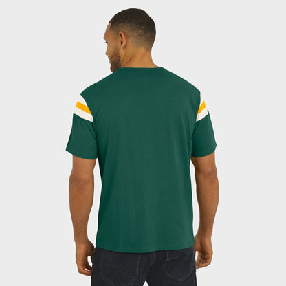 Athletics Darius Rucker Collection Distressed Sleeve Stripe T-Shirt - Green