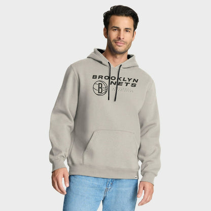 Brooklyn Nets Crossover Collection Blocked Shot Premium Pullover Hoodie - Off White | Fanatics outlet