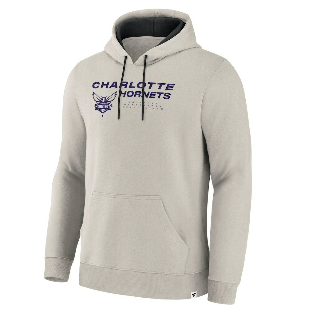 Charlotte Hornets Crossover Collection Blocked Shot Premium Pullover Hoodie - Off White | Fanatics sale