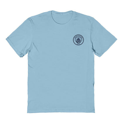 Manchester City Vive La Fete Women's Impressions Artwork T-Shirt - Sky Blue online