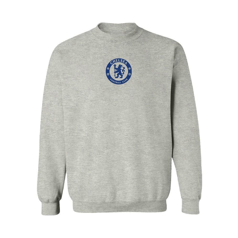 Chelsea Vive La Fete Women's Color Badge Pullover Sweatshirt - Heather Gray for sale
