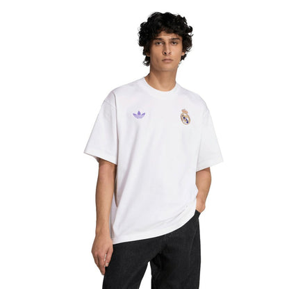 Real Madrid Lifestyler T-Shirt - White | Adidas discount