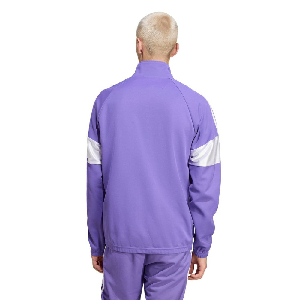 Real Madrid Lifestyler Full-Zip Track Jacket - Purple | Adidas discount