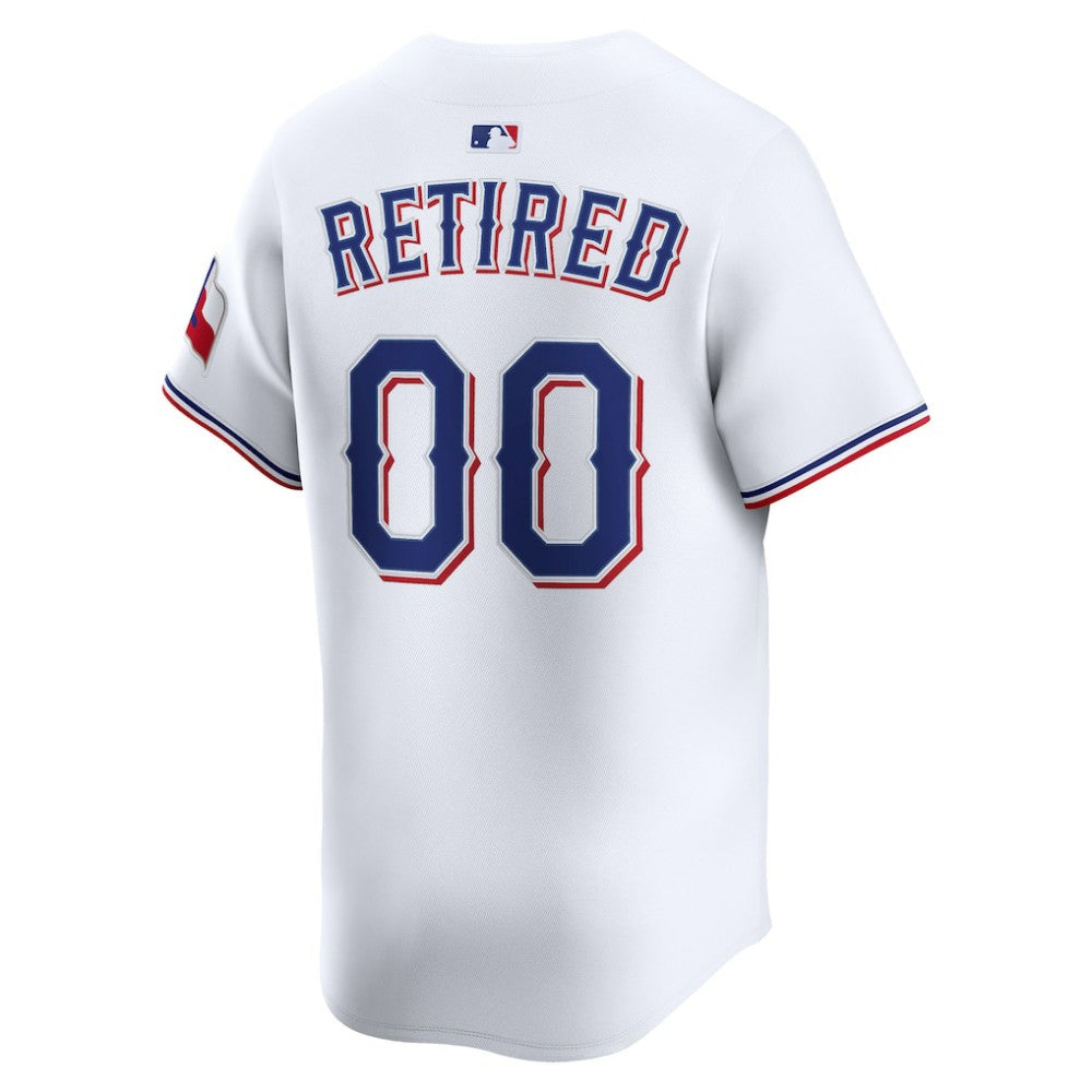 Texas Rangers Home Limited Pick-A-Player Retired Roster Jersey - White | Nike