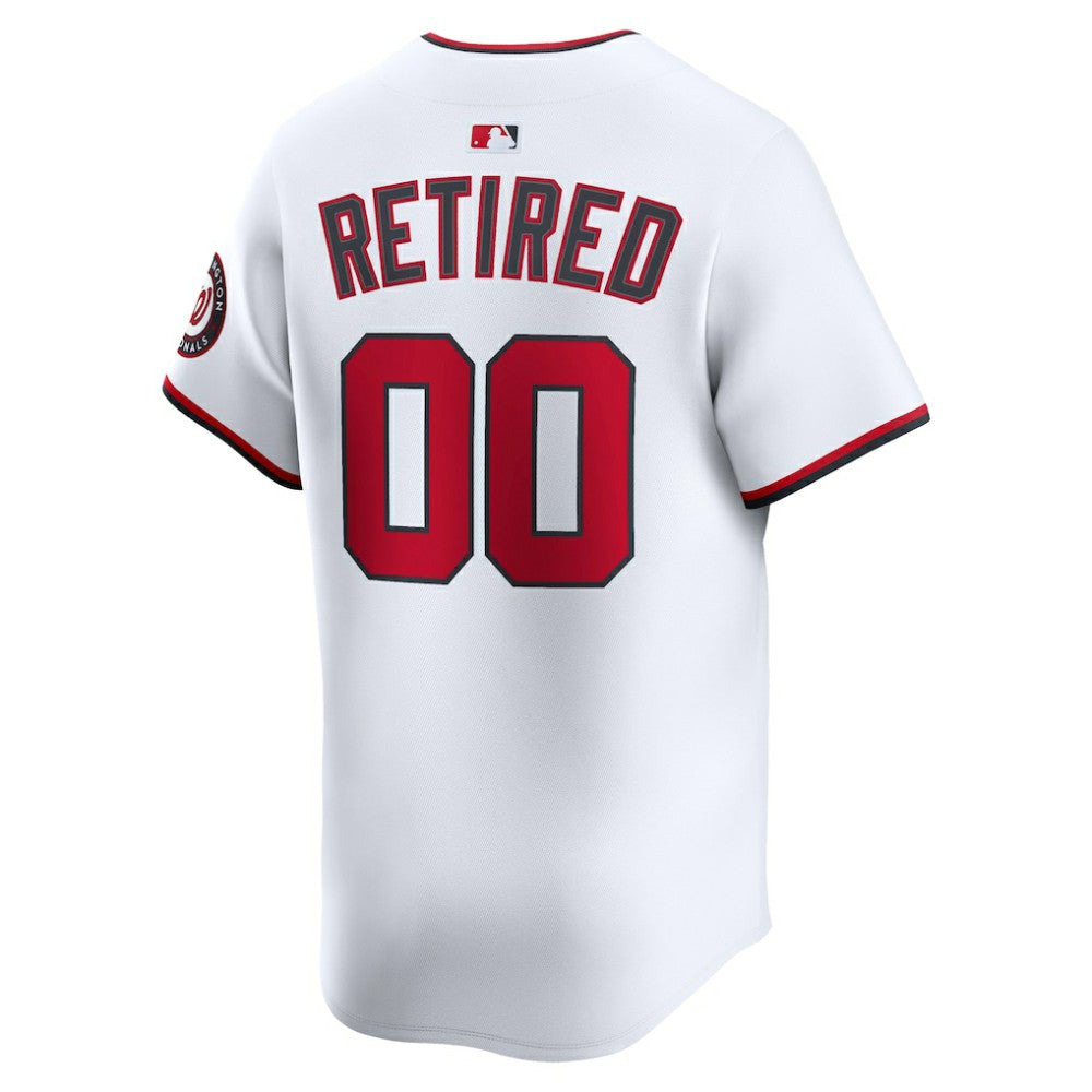 Washington Nationals Home Limited Pick-A-Player Retired Roster Jersey - White | Nike