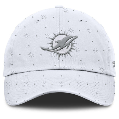 Miami Dolphins Women's Neutral Zone Adjustable Hat - White cheap