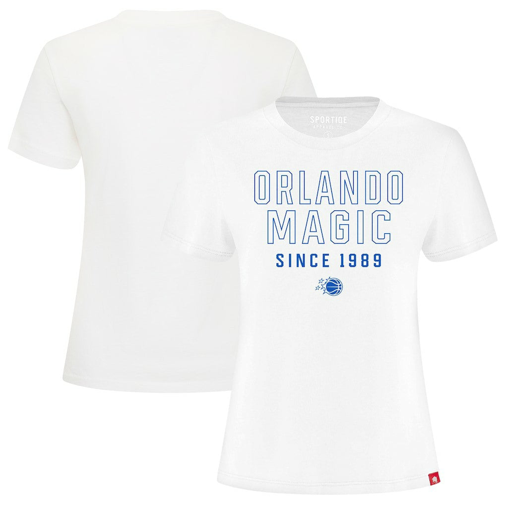 Orlando Magic Sportiqe Women's Arcadia Premium T-Shirt - White online