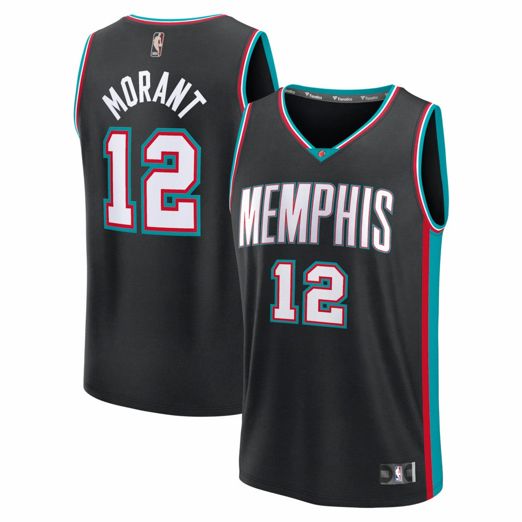 Ja Morant Memphis Grizzlies Fastbreak Jersey - Classic Edition - Black | Fanatics online