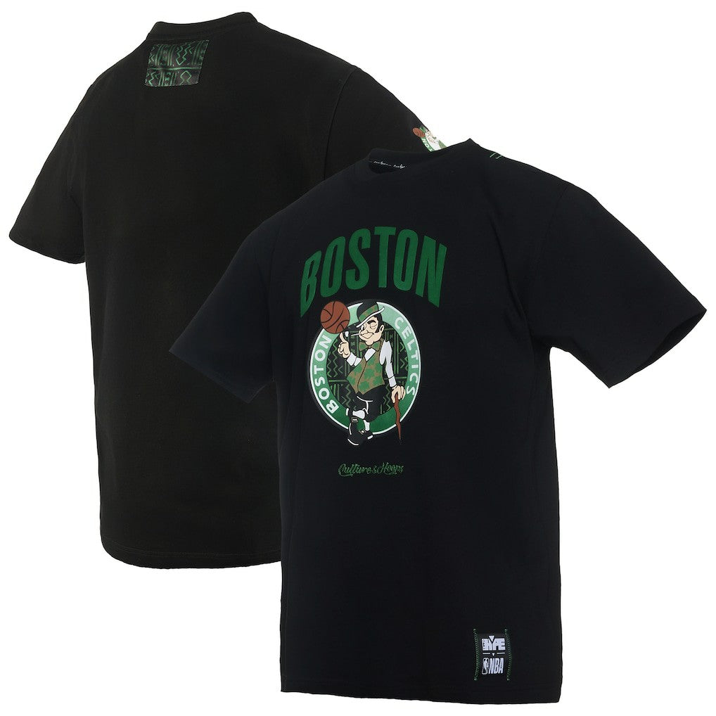 Boston Celtics NBA x Two Hype Culture & Hoops Collection Premium T-Shirt - Black shop