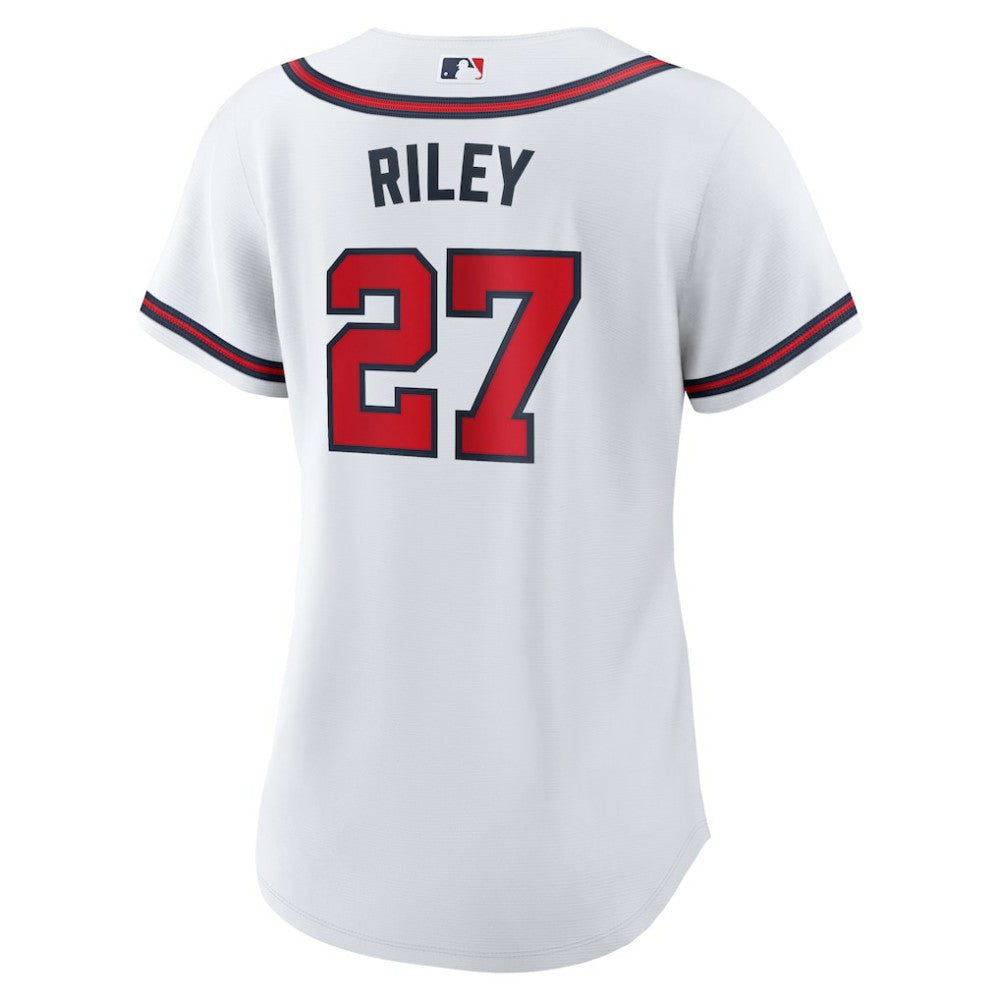 Austin Riley Atlanta Braves Women's Home Replica Jersey - White | Nike