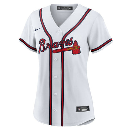 Spencer Strider Atlanta Braves Women's Home Replica Jersey - White | Nike