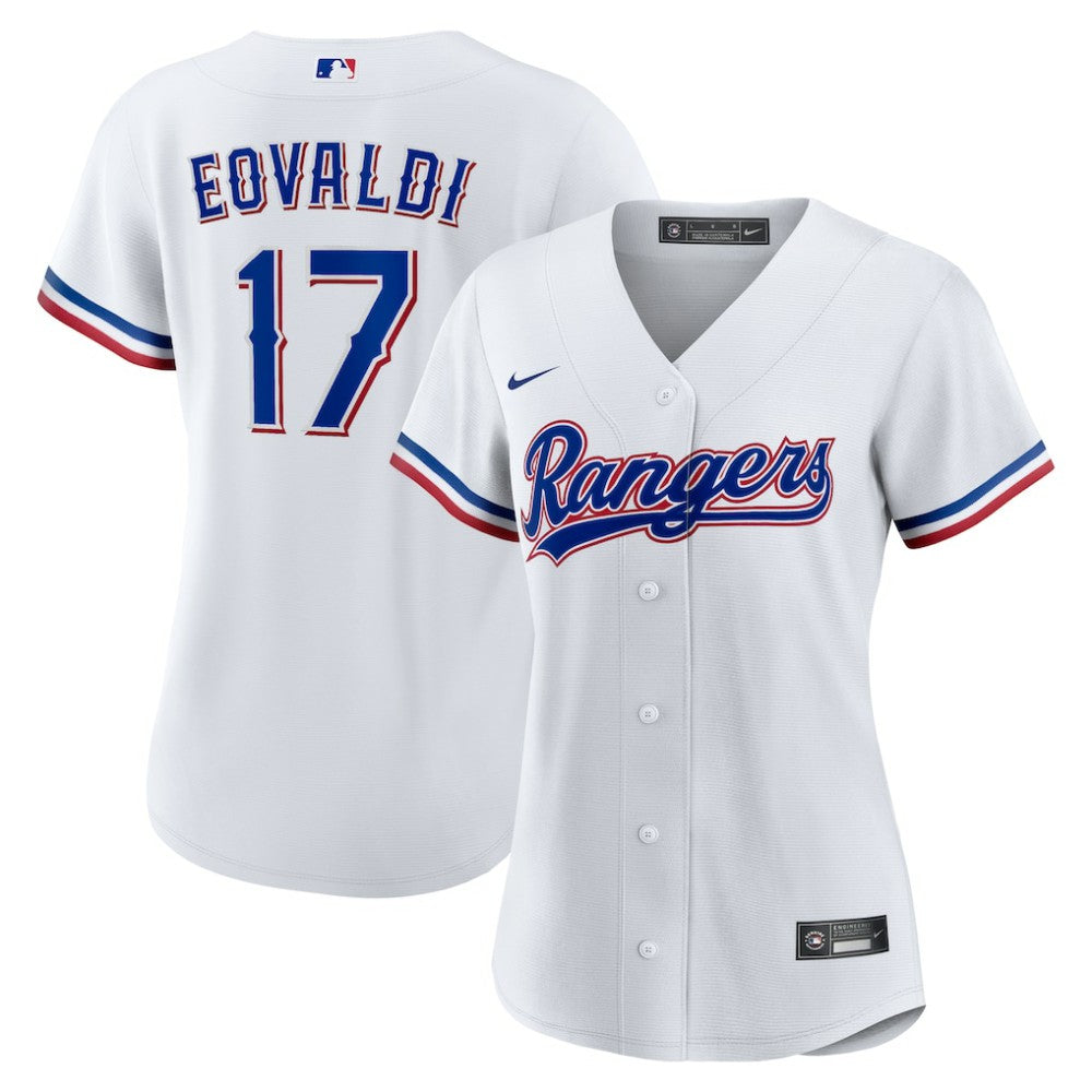 Nathan Eovaldi Texas Rangers Women's Home Replica Jersey - White | Nike