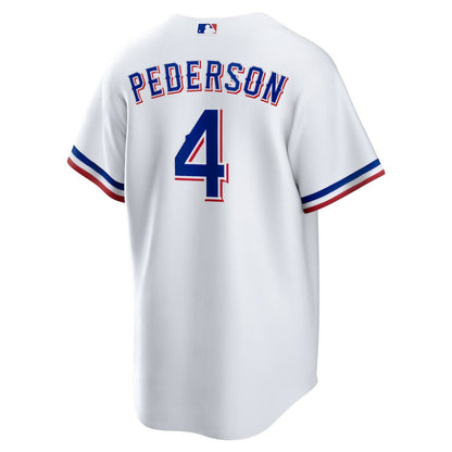 Joc Pederson Texas Rangers Home Replica Jersey - White | Nike
