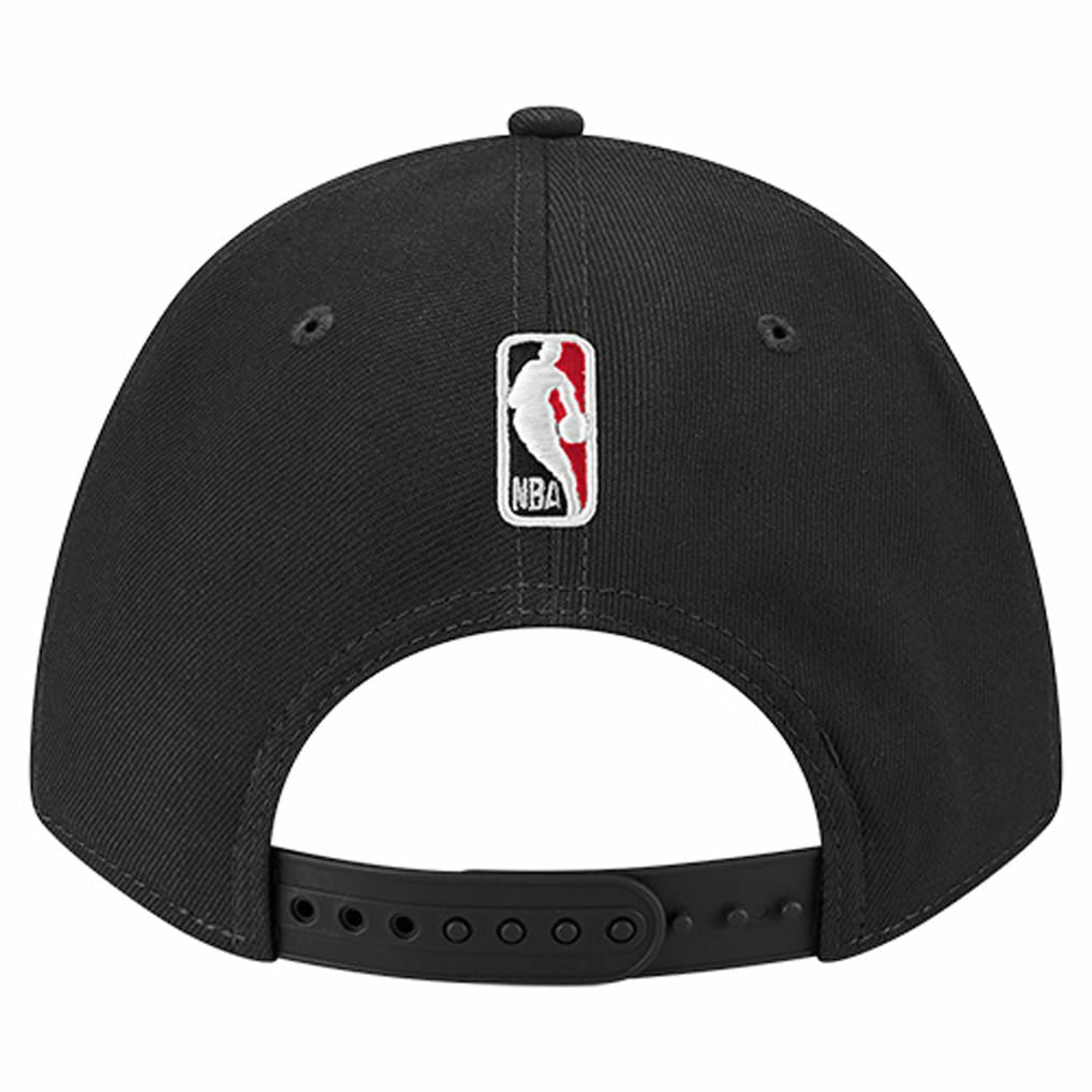 Chicago Bulls 9FORTY Stock M-Crown Adjustable Hat - Black | New Era cheap