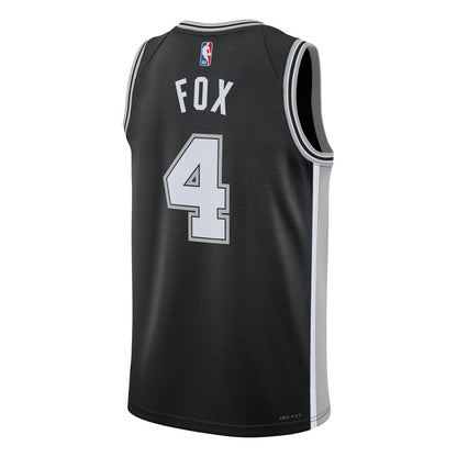 De'Aaron Fox San Antonio Spurs Unisex Swingman Player Jersey - Icon Edition - Black | Nike on sale
