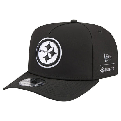 Pittsburgh Steelers New Era Gore-Tex A-Frame 9FIFTY Adjustable Hat - Black for sale