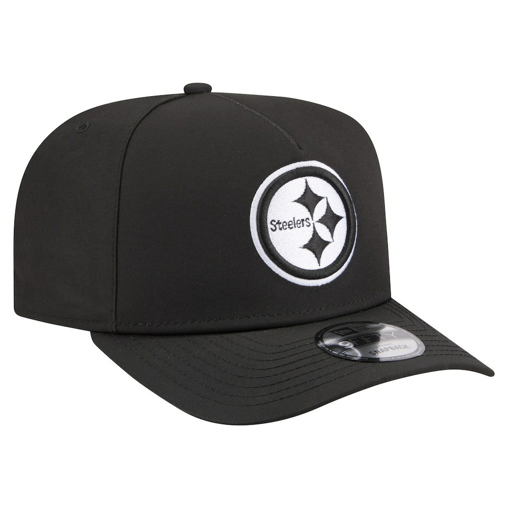 Pittsburgh Steelers New Era Gore-Tex A-Frame 9FIFTY Adjustable Hat - Black for sale