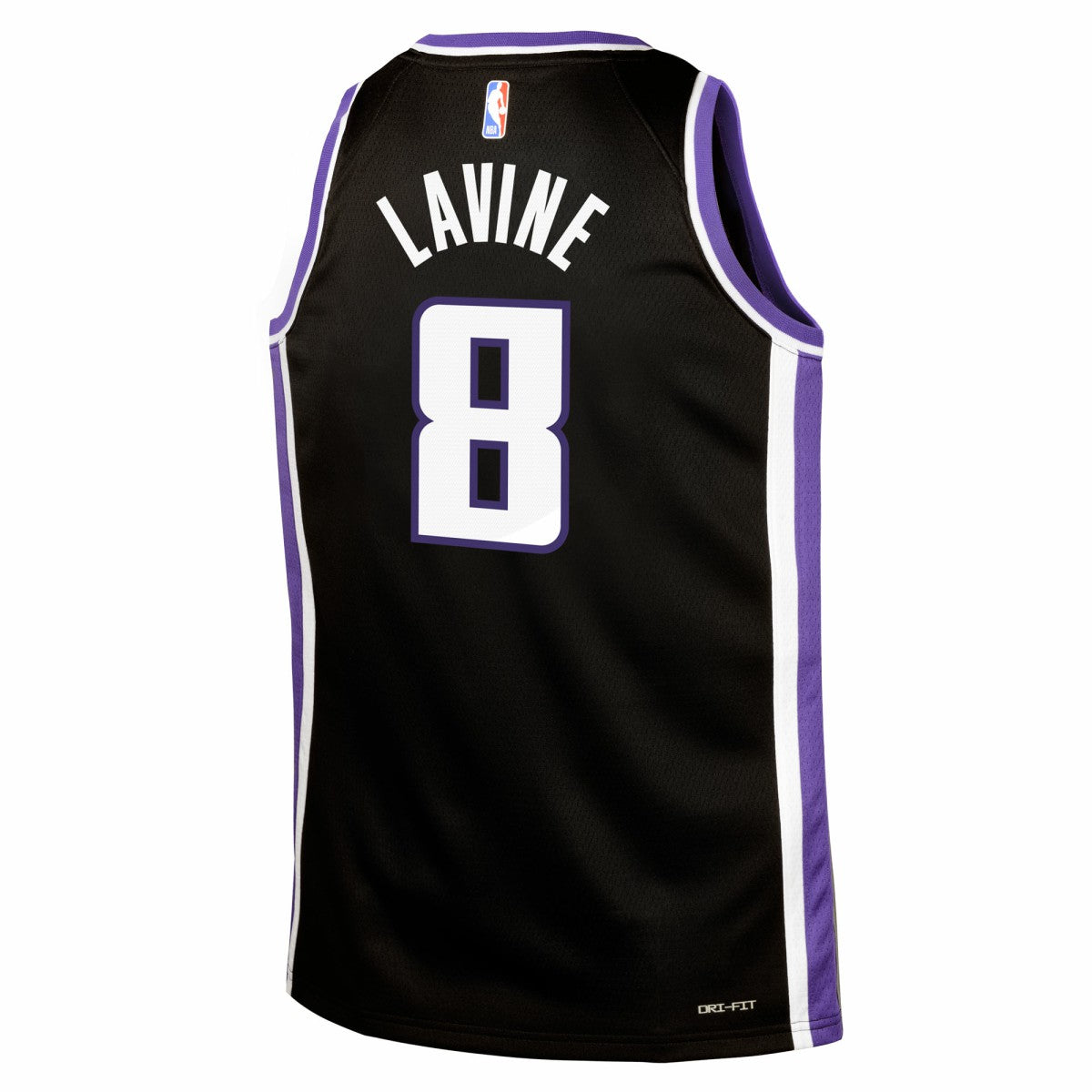 Zach LaVine Sacramento Kings Youth Swingman Jersey - Icon Edition - Black | Nike for sale