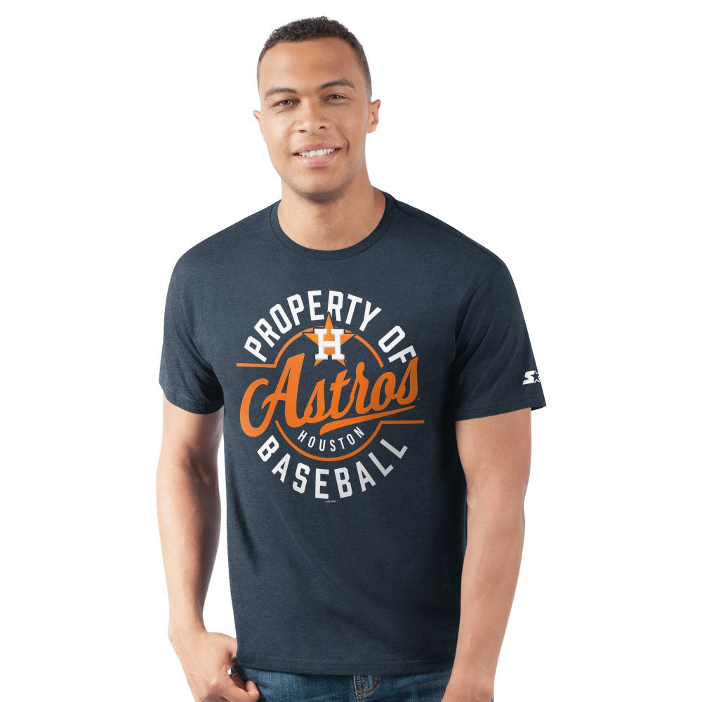 Houston Astros Starter Prime Time Property Of T-Shirt - Navy