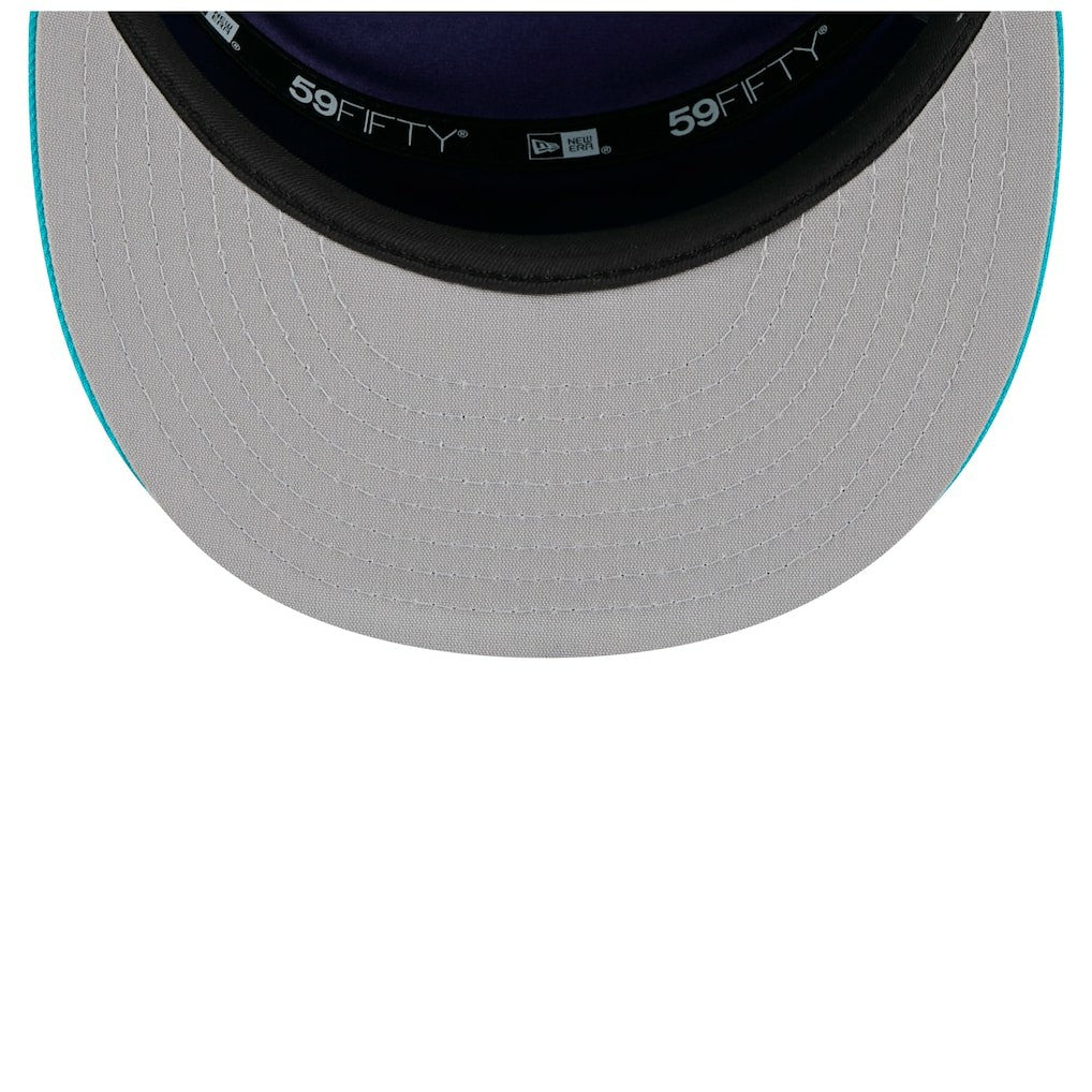 Charlotte Hornets 2025 NBA Tip Off Split Panel 59FIFTY Fitted Hat - White/Teal | New Era online