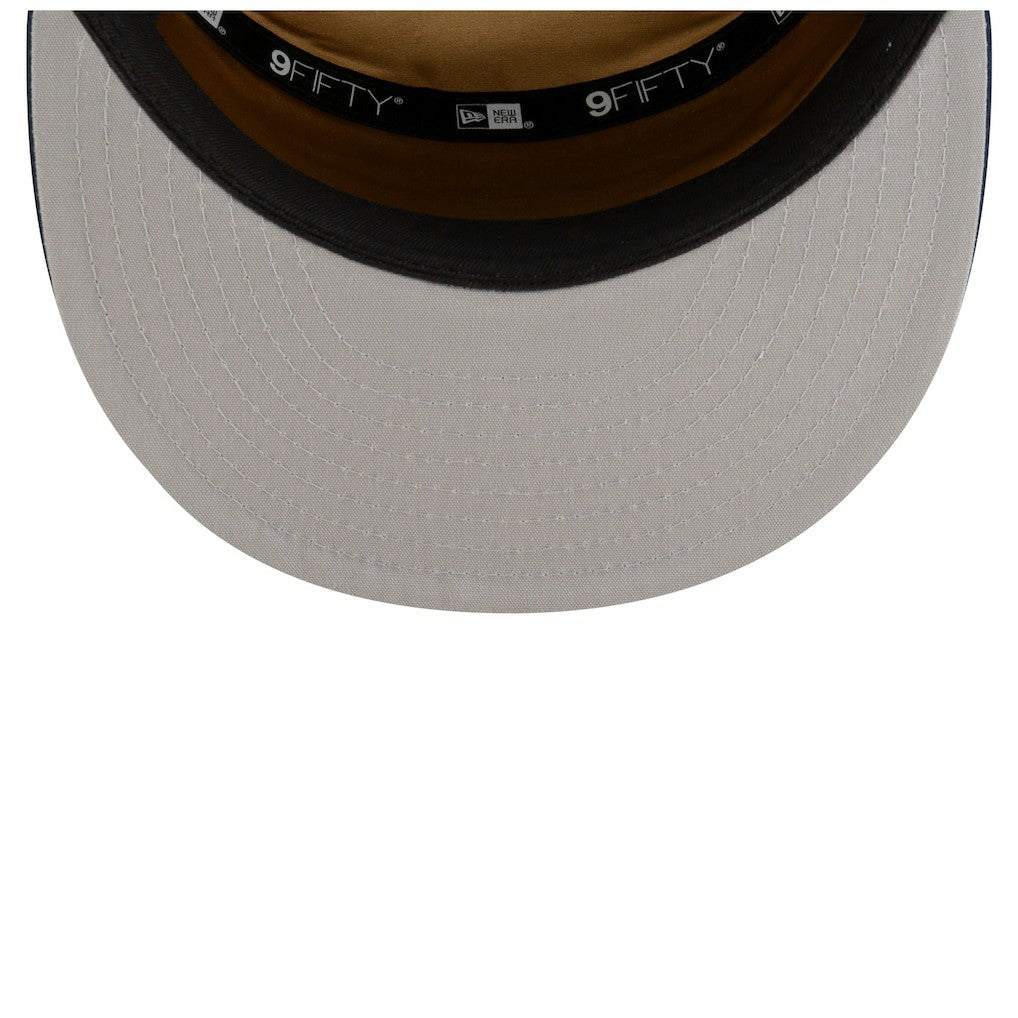 New Orleans Pelicans 2025 NBA Tip Off Split Panel 9FIFTY Snapback Hat - White/Navy | New Era shop