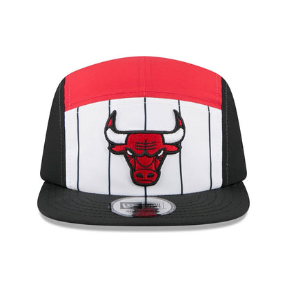 Chicago Bulls 2025 NBA Tip Off Camper Adjustable Hat - White/Black | New Era shop