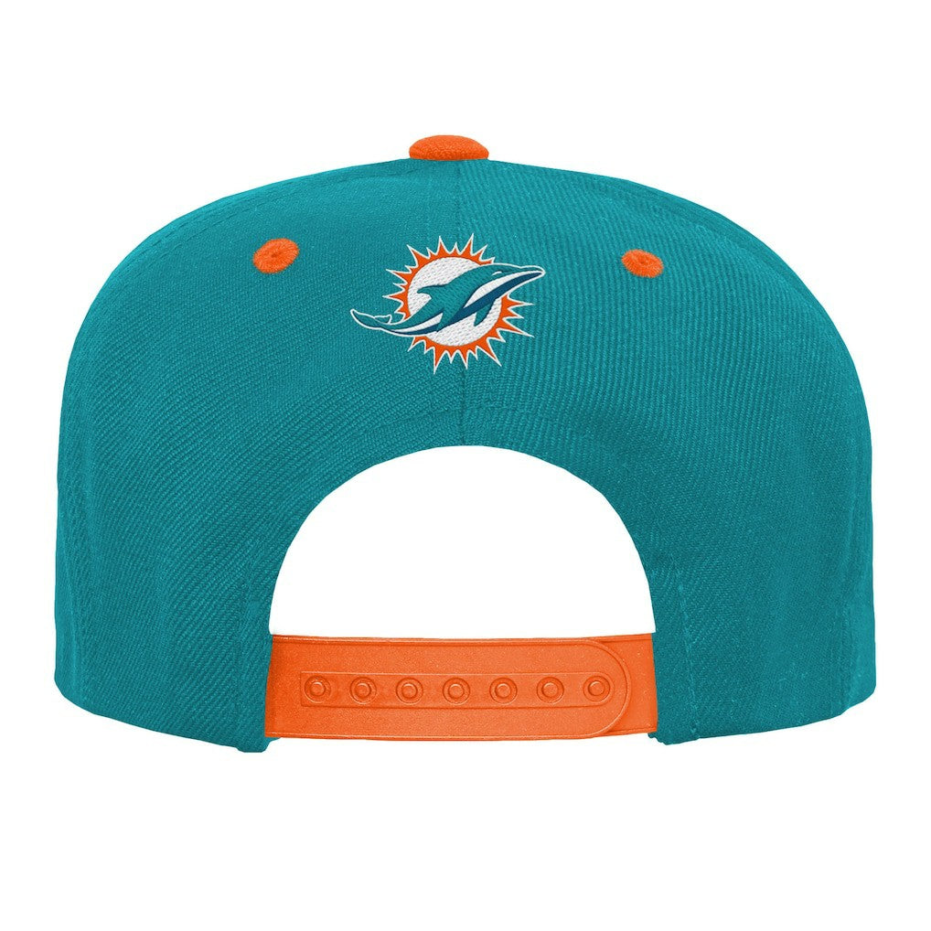 Miami Dolphins Outerstuff Youth Team Gradient Deadstock Snapback Hat - Aqua cheap
